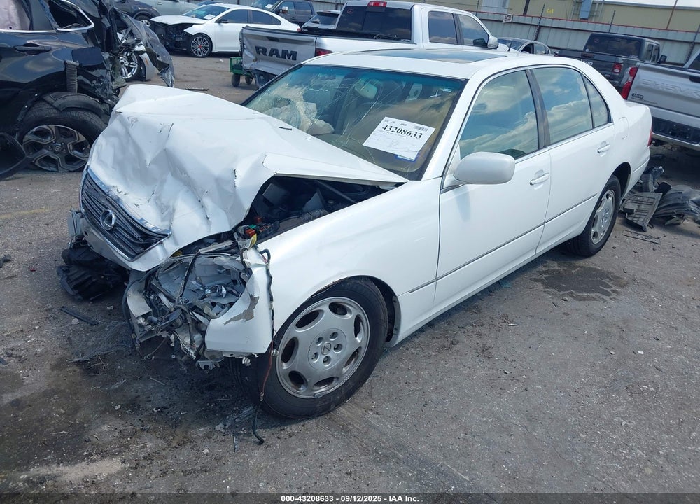 2001 LEXUS LS 430 VIN: JTHBN30F510001452