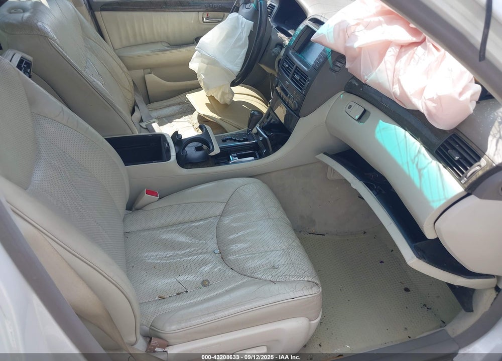 2001 LEXUS LS 430 VIN: JTHBN30F510001452