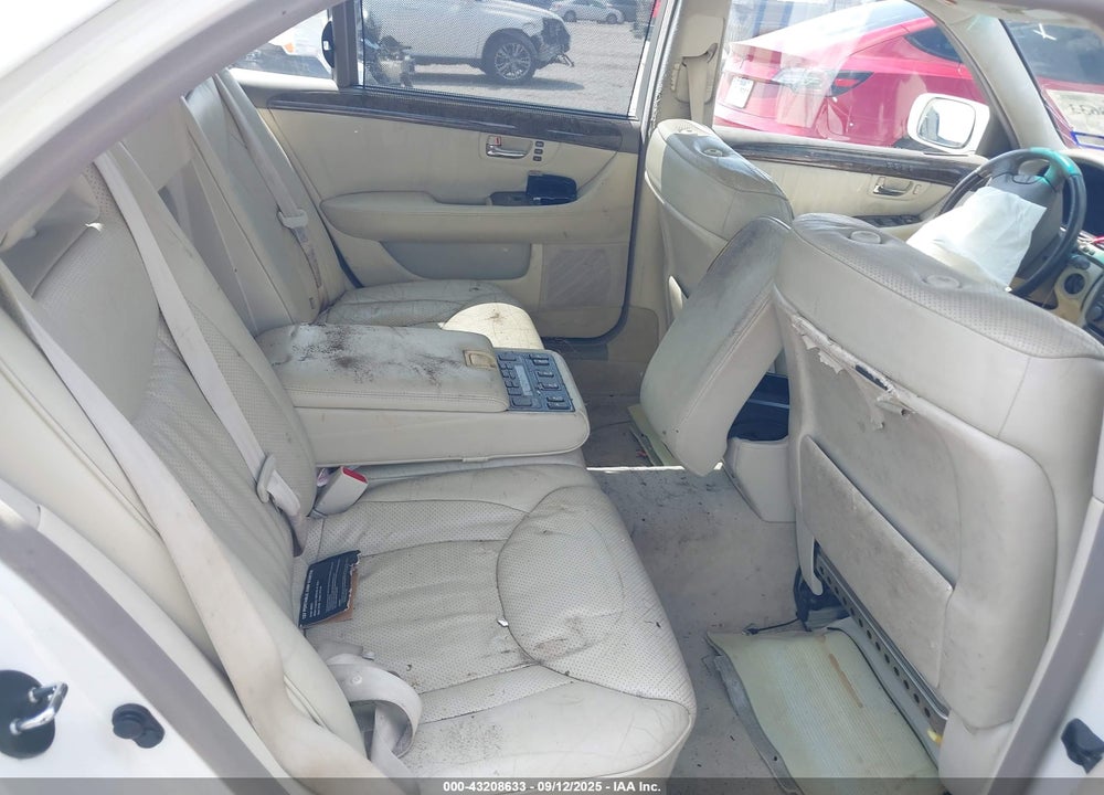 2001 LEXUS LS 430 VIN: JTHBN30F510001452
