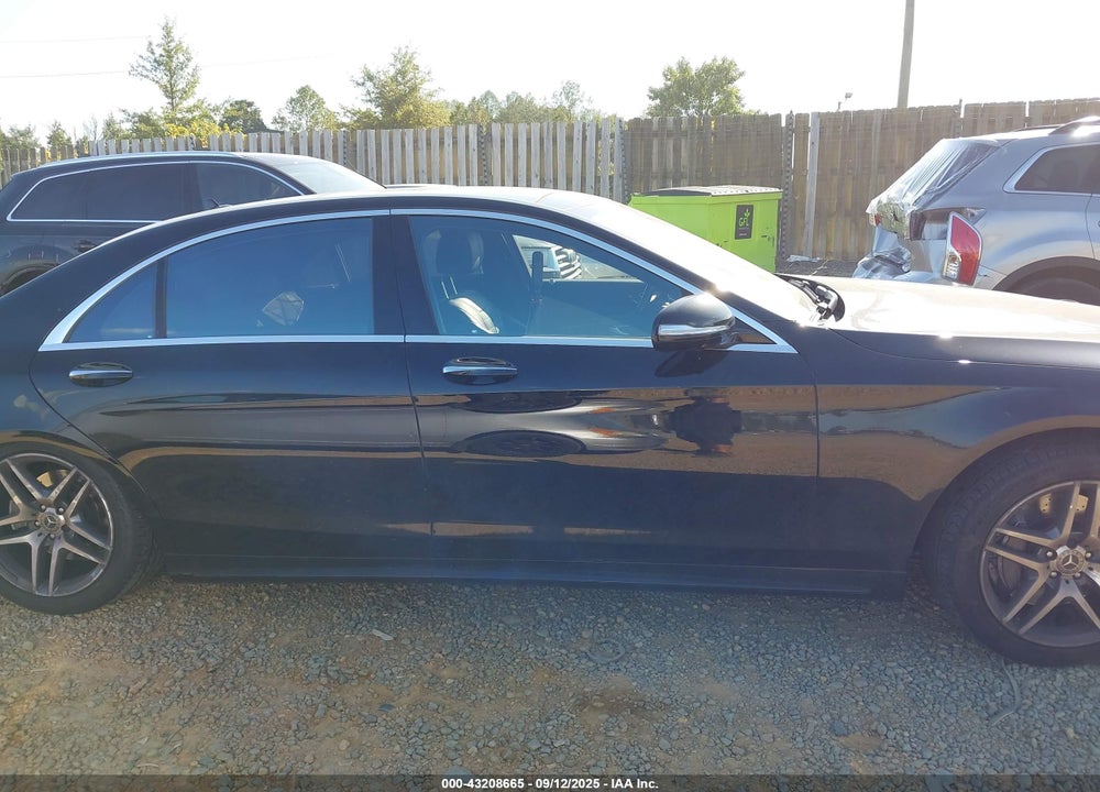 2019 MERCEDES-BENZ S CLASS VIN: WDDUG8GB4KA458761