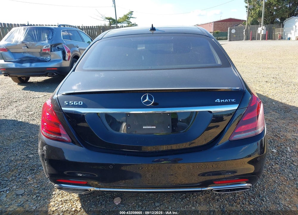 2019 MERCEDES-BENZ S CLASS VIN: WDDUG8GB4KA458761