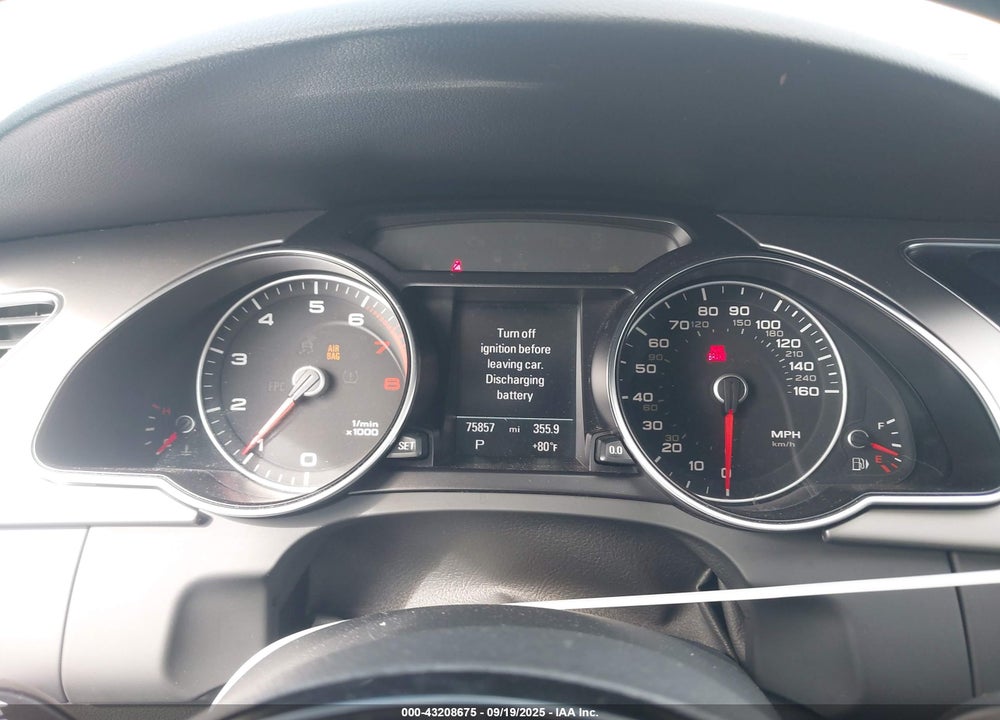 2013 AUDI A5 VIN: WAULFAFR6DA064743