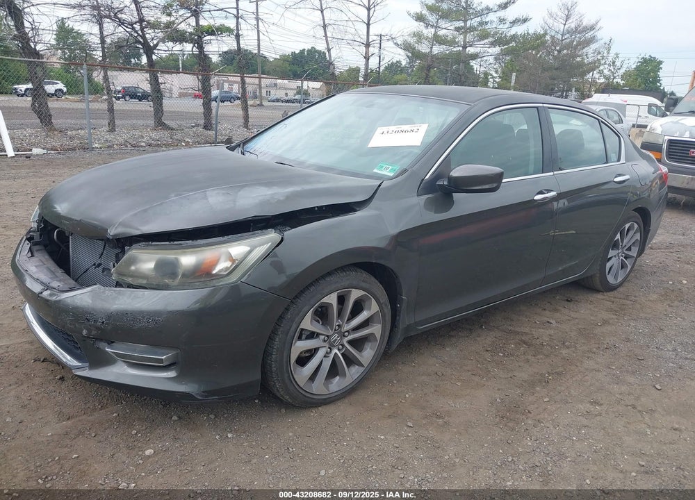 2013 HONDA ACCORD SPORT VIN: 1HGCR2F56DA025374