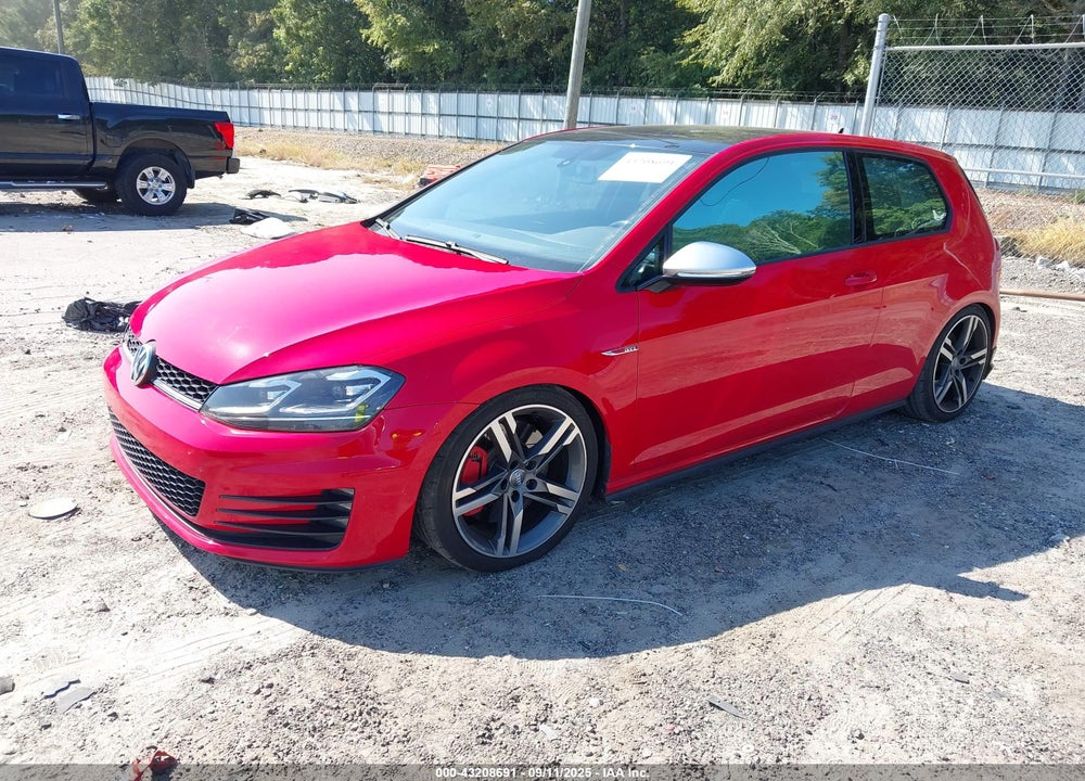 2016 VOLKSWAGEN GOLF GTI SE W/PERFORMANCE PACKAGE 2-DOOR VIN: 3VWY47AU3GM002623