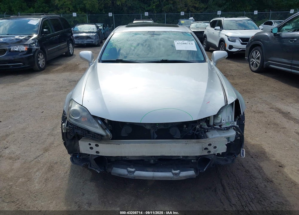 2012 LEXUS IS 250 VIN: JTHCF5C24C5058219