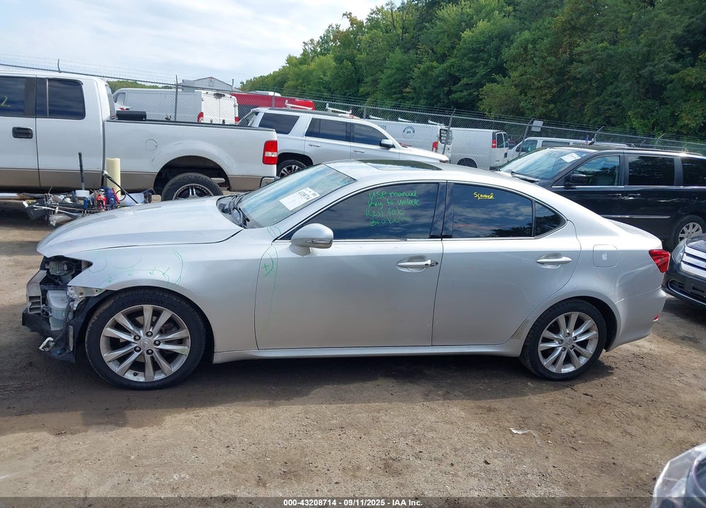 2012 LEXUS IS 250 VIN: JTHCF5C24C5058219