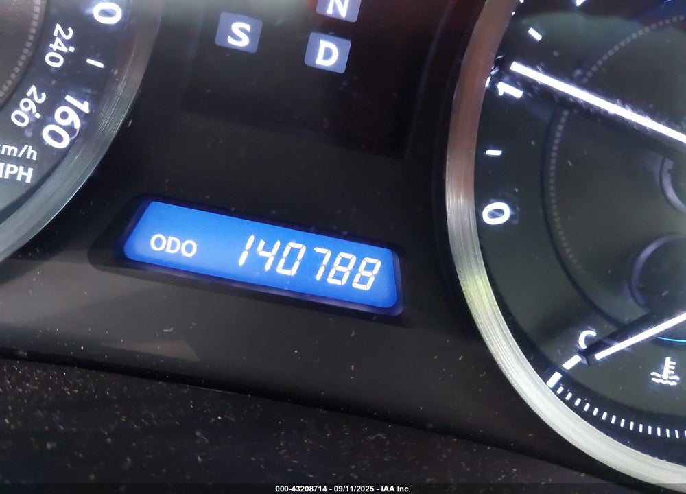 2012 LEXUS IS 250 VIN: JTHCF5C24C5058219