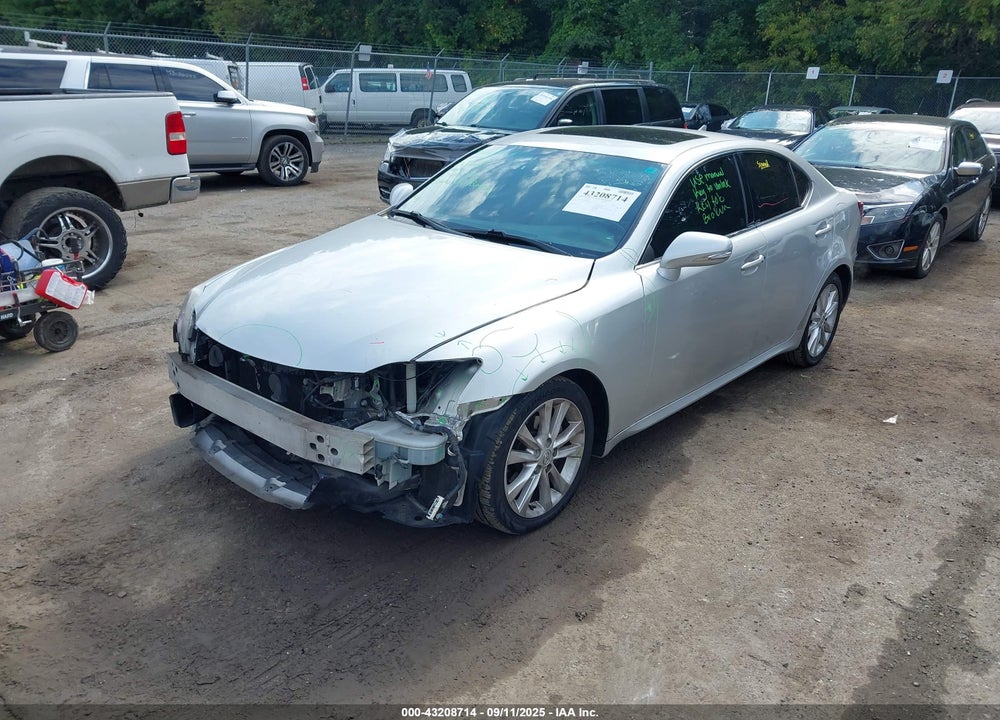 2012 LEXUS IS 250 VIN: JTHCF5C24C5058219