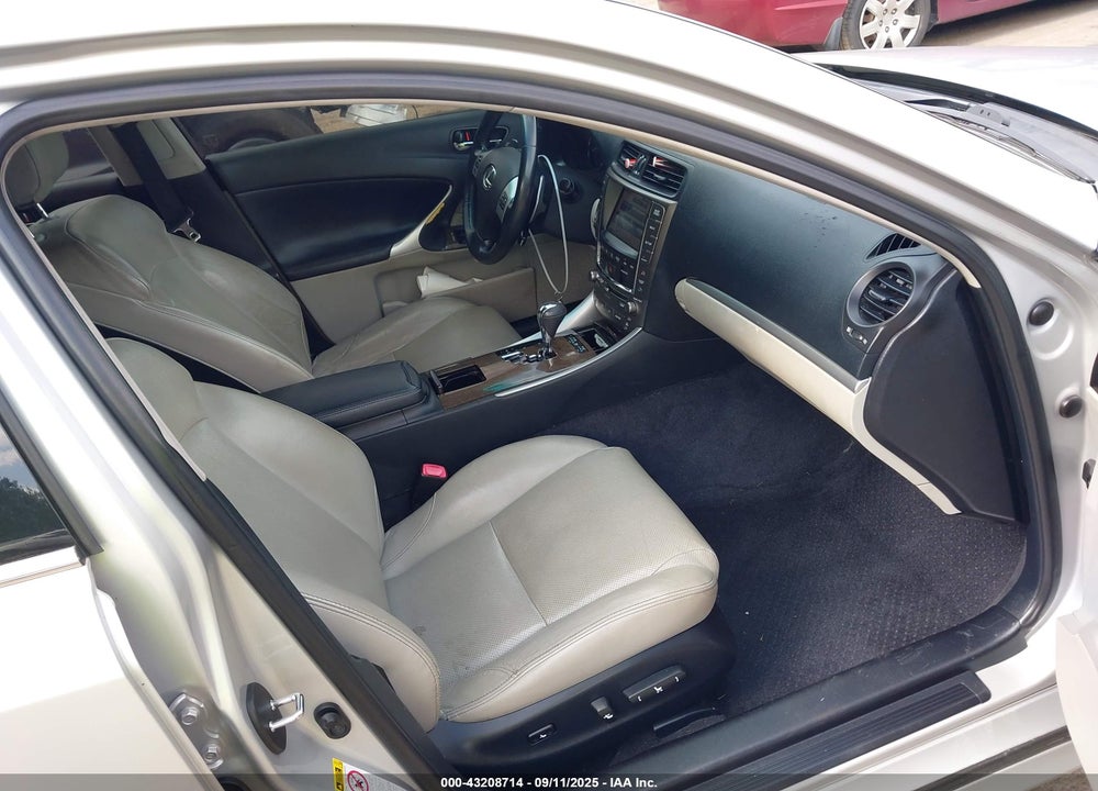 2012 LEXUS IS 250 VIN: JTHCF5C24C5058219