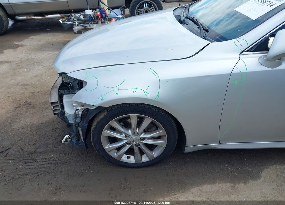 2012 LEXUS IS 250 VIN: JTHCF5C24C5058219