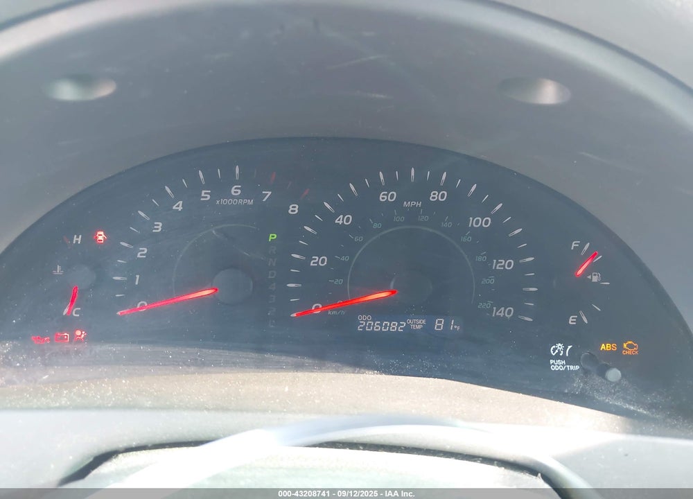 2009 TOYOTA CAMRY LE VIN: 4T1BE46K89U311333