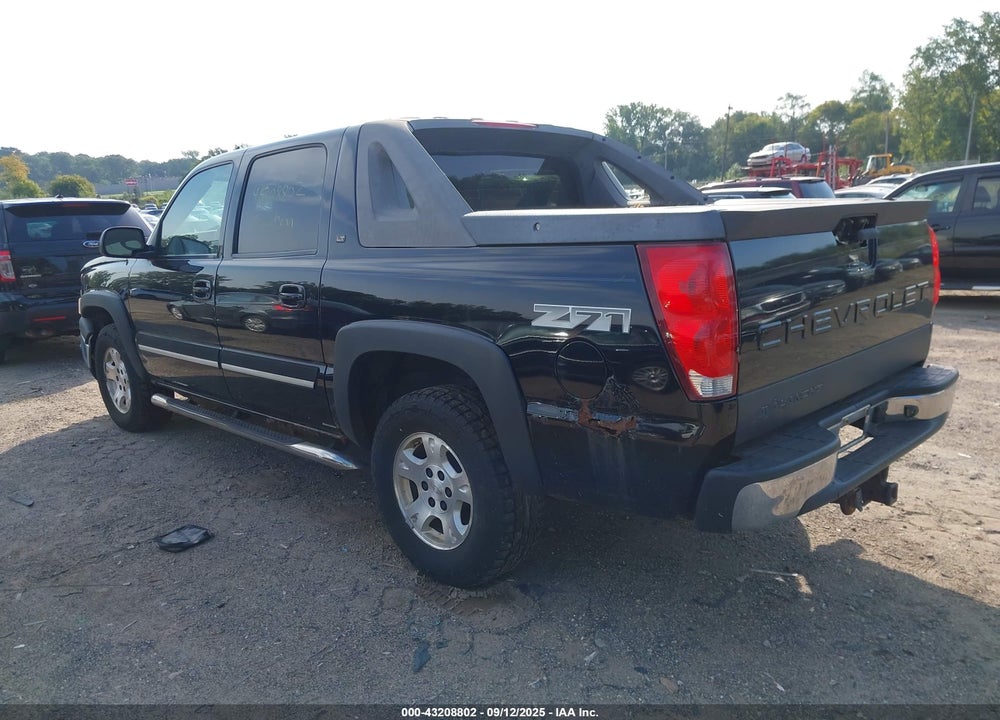 2006 CHEVROLET AVALANCHE 1500 Z71 VIN: 3GNEK12Z86G244251