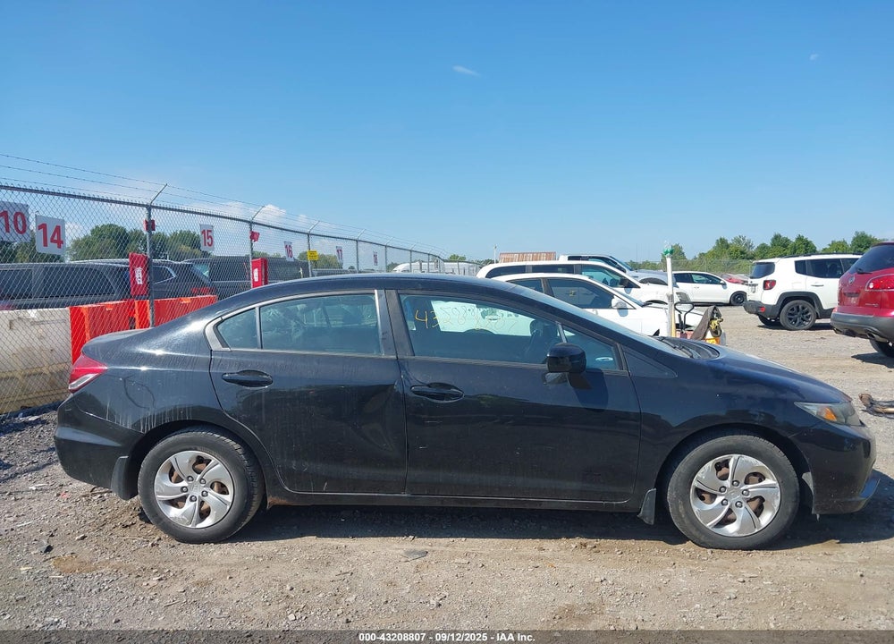 2015 HONDA CIVIC LX VIN: 19XFB2F57FE292295