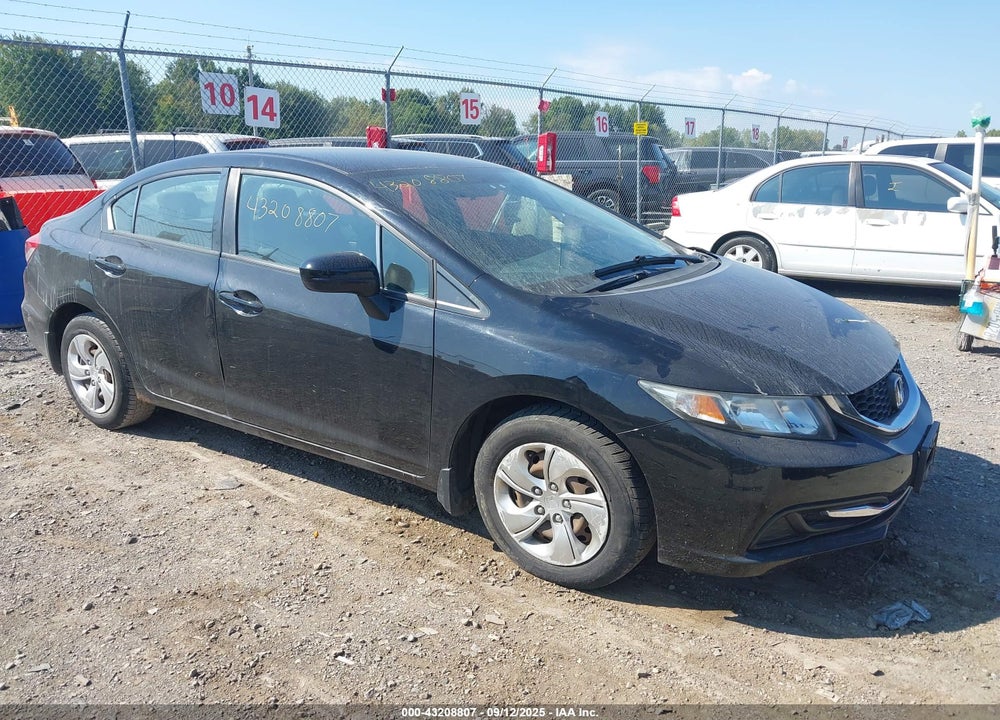 2015 HONDA CIVIC LX VIN: 19XFB2F57FE292295