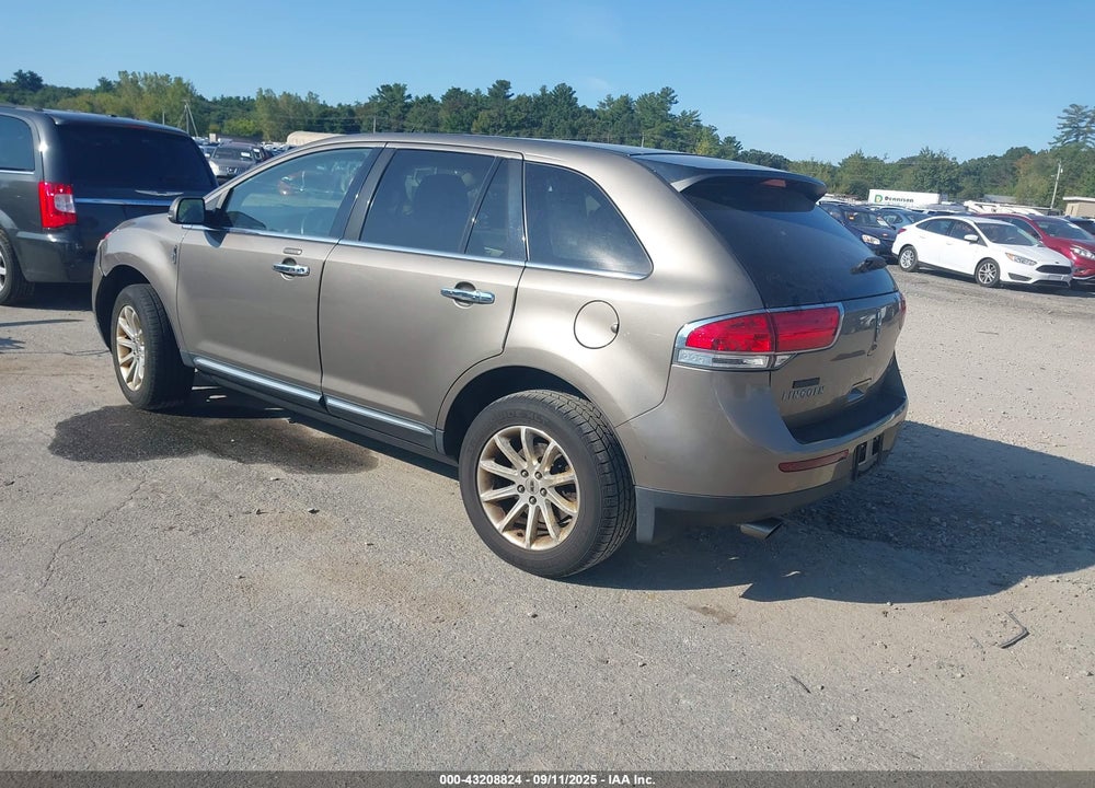 2012 LINCOLN MKX VIN: 2LMDJ8JK1CBL11257