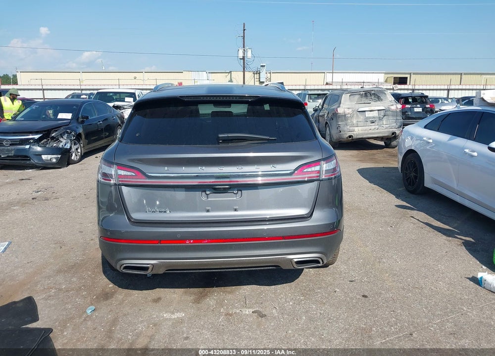 2022 LINCOLN NAUTILUS VIN: 2LMPJ6K9XNBL01245