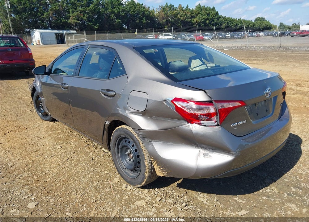 2018 TOYOTA COROLLA LE VIN: 2T1BURHE6JC979273