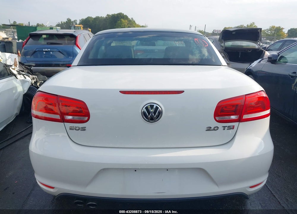 2013 VOLKSWAGEN EOS VIN: WVWBW8AH0DV009364