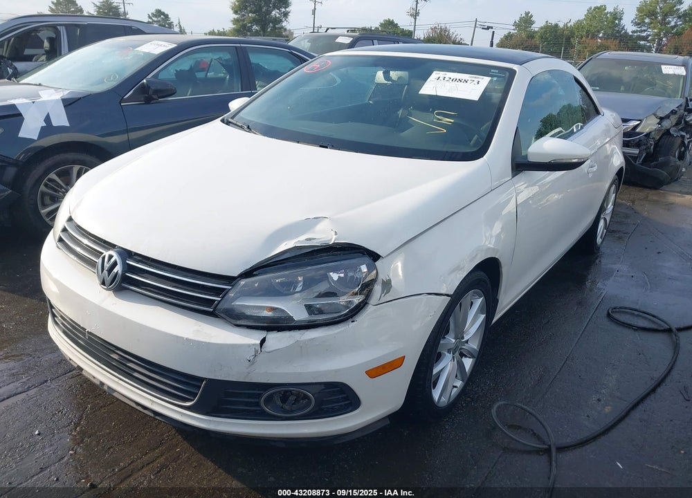 2013 VOLKSWAGEN EOS VIN: WVWBW8AH0DV009364