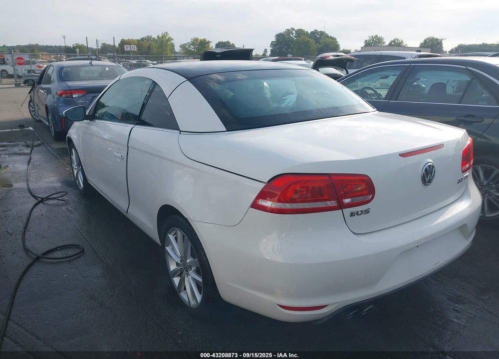 2013 VOLKSWAGEN EOS VIN: WVWBW8AH0DV009364
