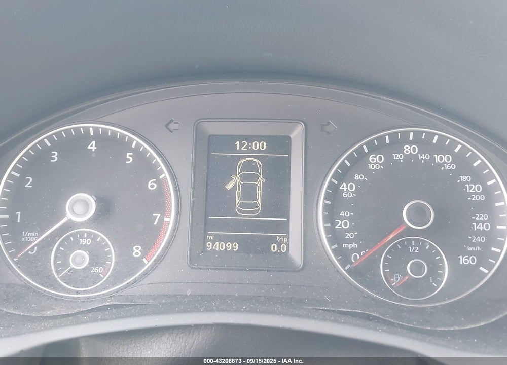 2013 VOLKSWAGEN EOS VIN: WVWBW8AH0DV009364