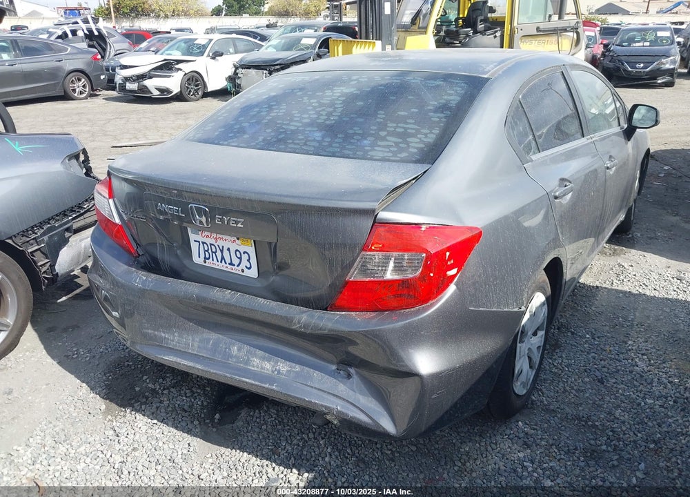 2012 HONDA CIVIC VIN: 19XFB2F54CE379275