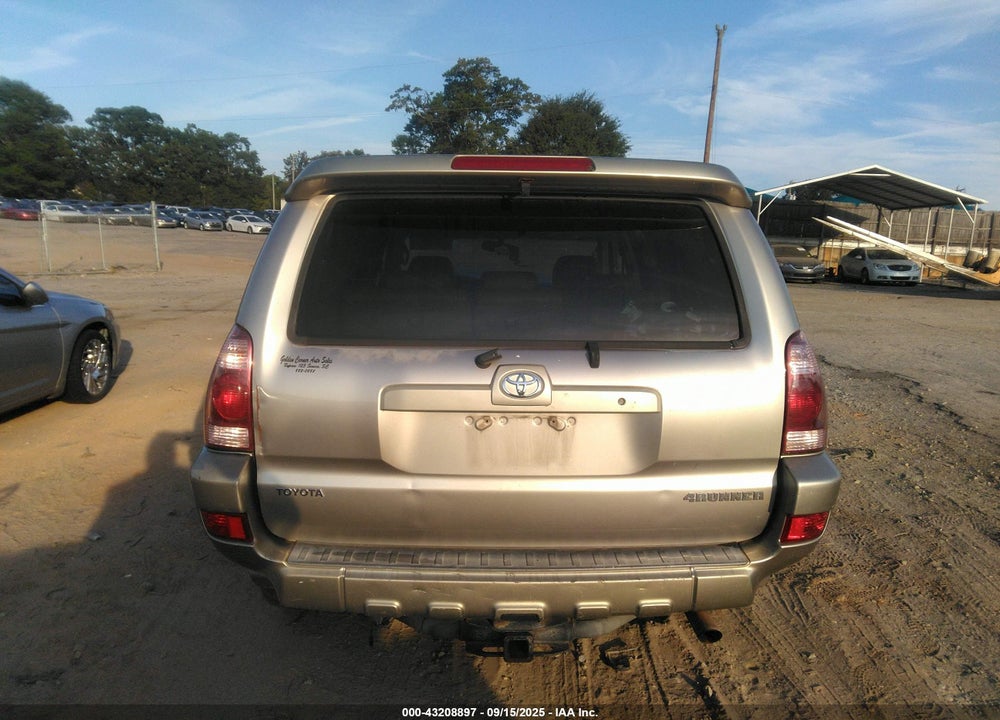2004 TOYOTA 4RUNNER SR5 V8 VIN: JTEBT14R940029173