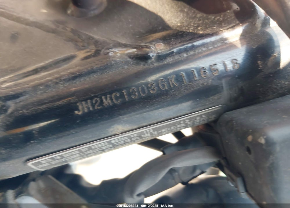 1986 HONDA CMX250 C VIN: JH2MC1303GK116518