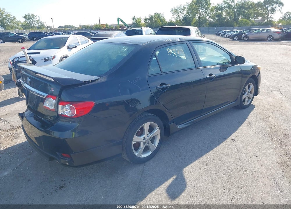2013 TOYOTA COROLLA S VIN: 2T1BU4EE0DC988272
