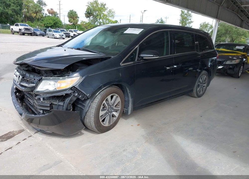 2016 HONDA ODYSSEY VIN: 5FNRL5H97GB117097