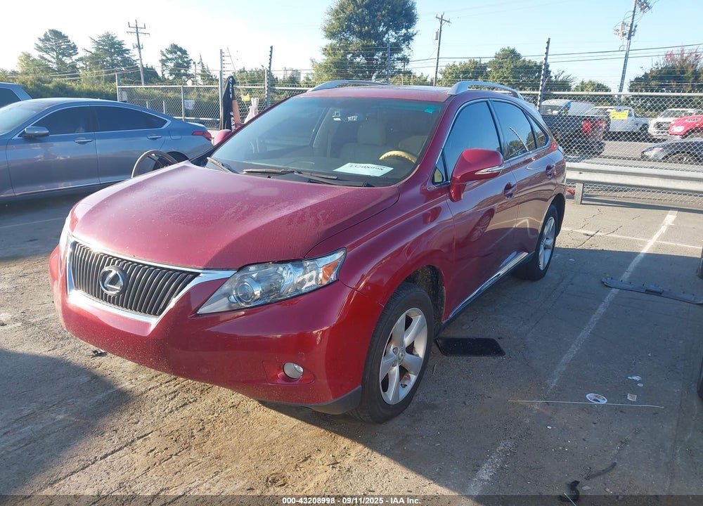 2012 LEXUS RX 350 VIN: 2T2BK1BA1CC145875