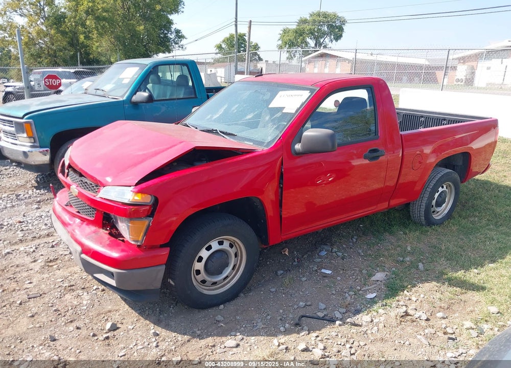 2012 CHEVROLET COLORADO VIN: 1GCCSBF92C8115617
