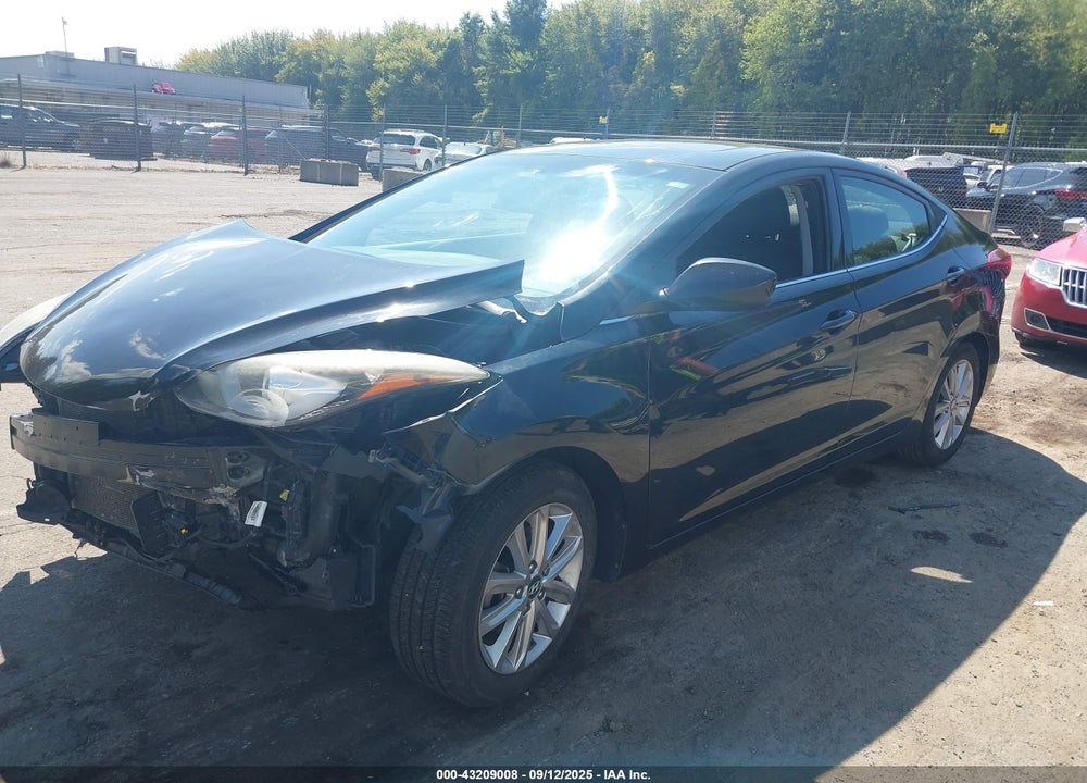 2015 HYUNDAI ELANTRA VIN: 5NPDH4AE1FH599255