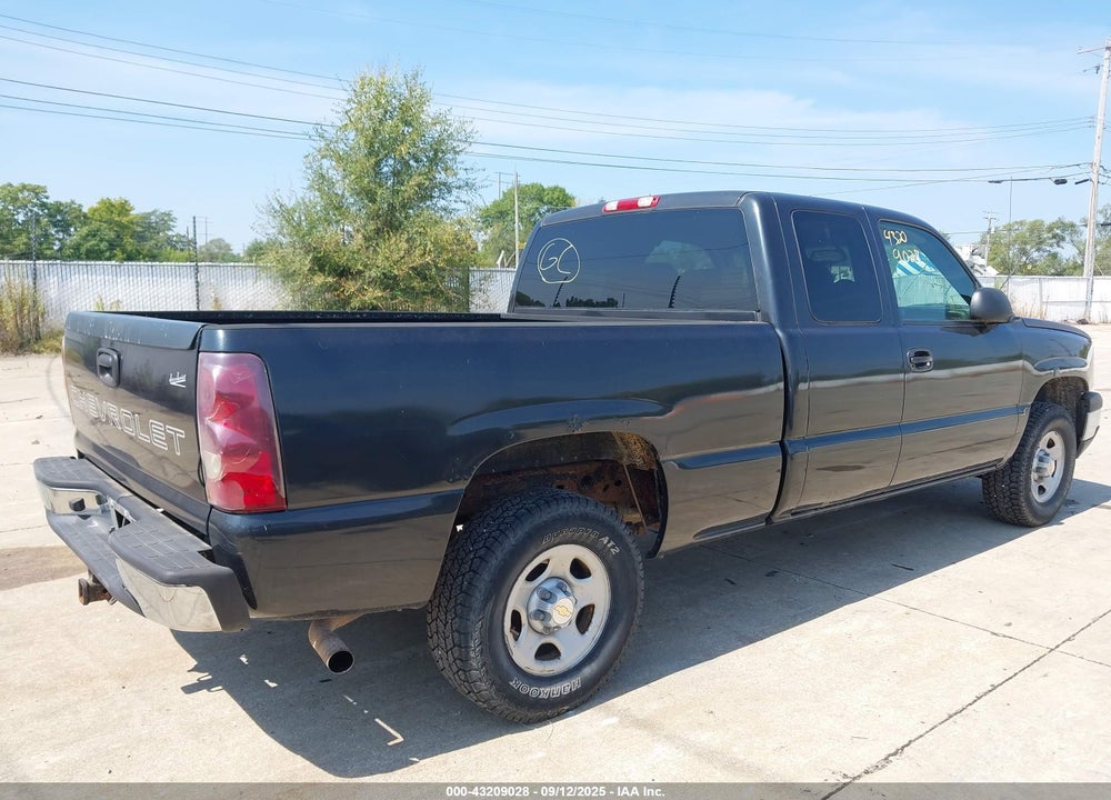 2003 CHEVROLET SILVERADO 1500 VIN: 2GCEK19V531229531