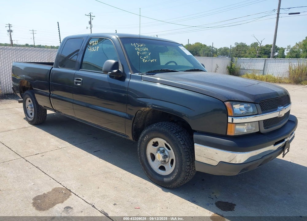 2003 CHEVROLET SILVERADO 1500 VIN: 2GCEK19V531229531