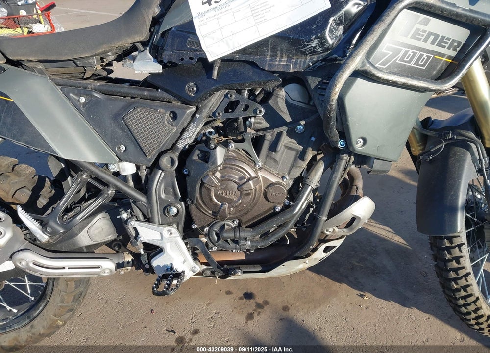 2024 YAMAHA XTZ690 VIN: JYADM12Y5RA007155