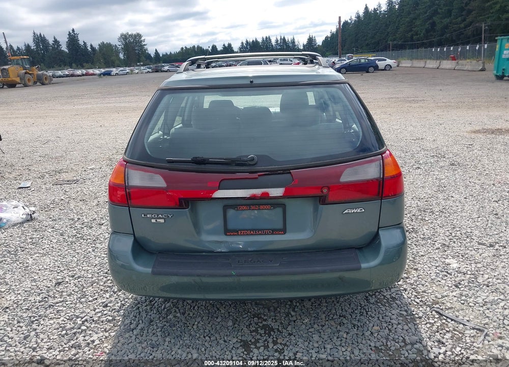 2001 SUBARU LEGACY L VIN: 4S3BH635716307370