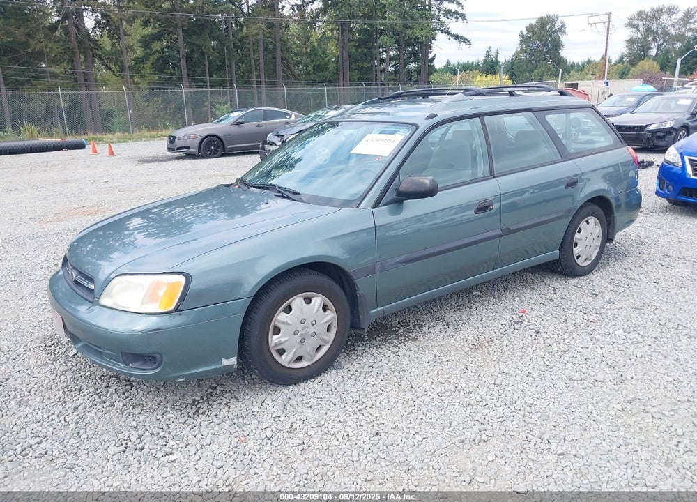 2001 SUBARU LEGACY L VIN: 4S3BH635716307370