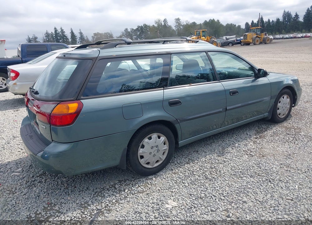 2001 SUBARU LEGACY L VIN: 4S3BH635716307370