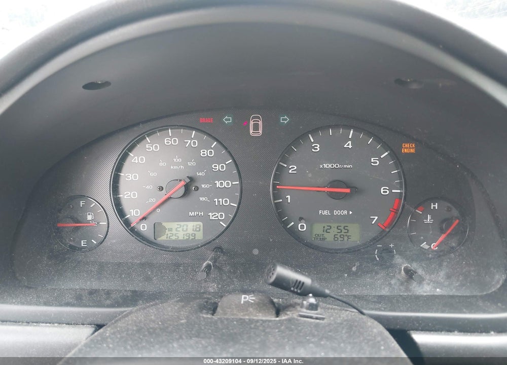 2001 SUBARU LEGACY L VIN: 4S3BH635716307370