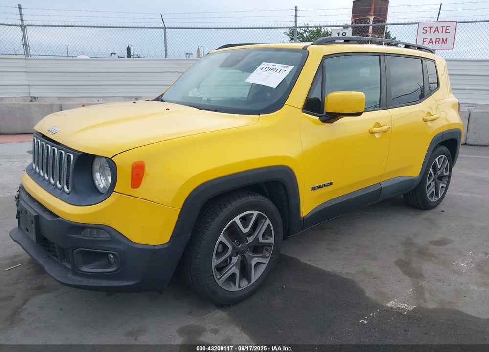 2015 JEEP RENEGADE LATITUDE VIN: ZACCJABT0FPC15839
