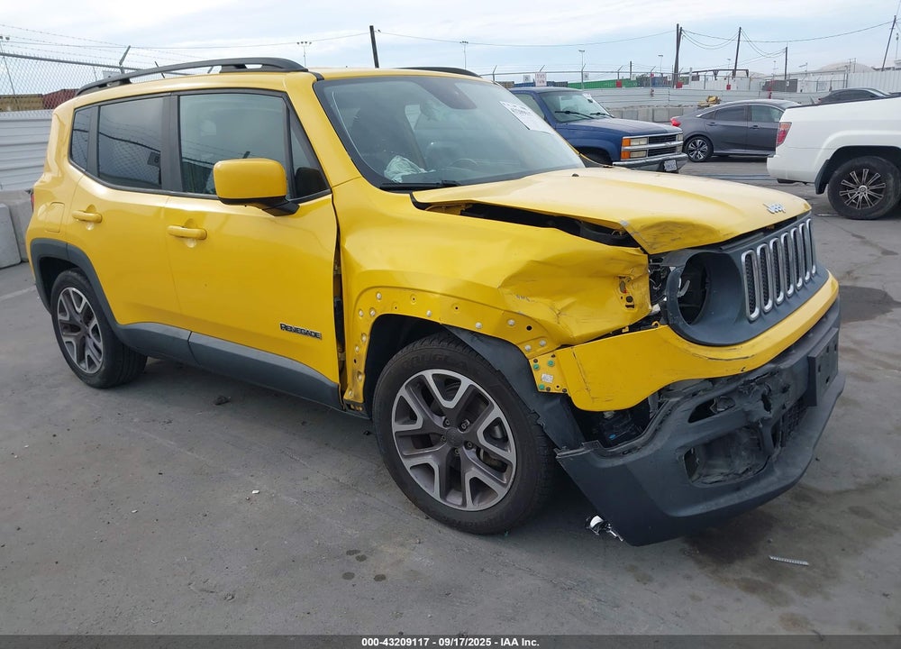 2015 JEEP RENEGADE LATITUDE VIN: ZACCJABT0FPC15839