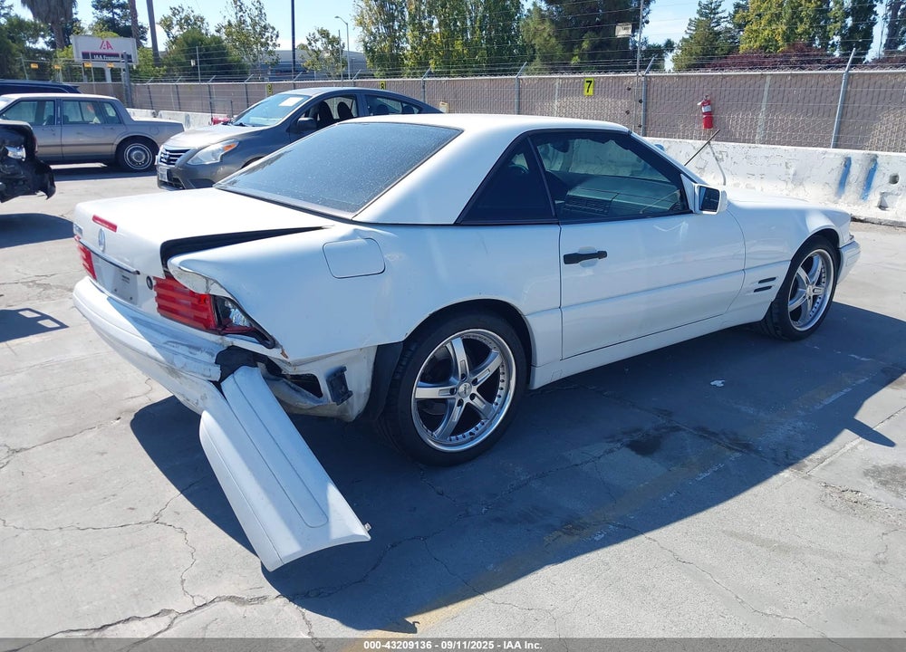 1998 MERCEDES-BENZ SL 500 VIN: WDBFA67F4WF157961