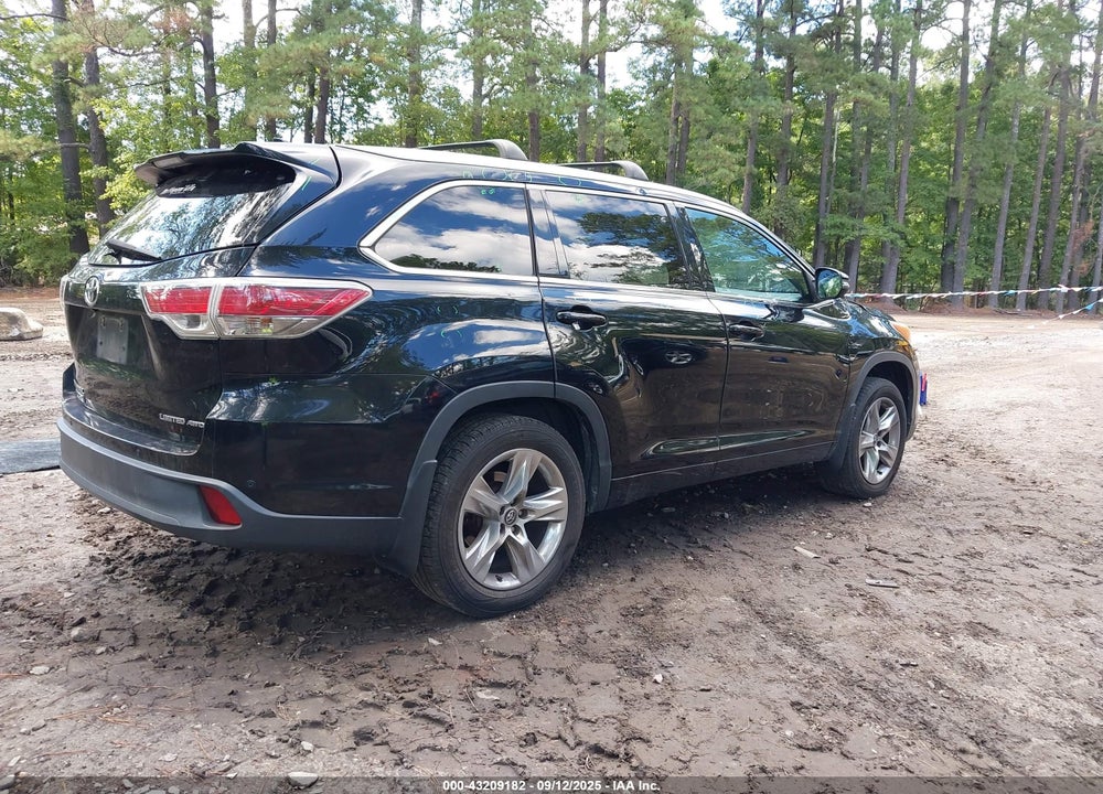 2016 TOYOTA HIGHLANDER VIN: 5TDDKRFH8GS355485