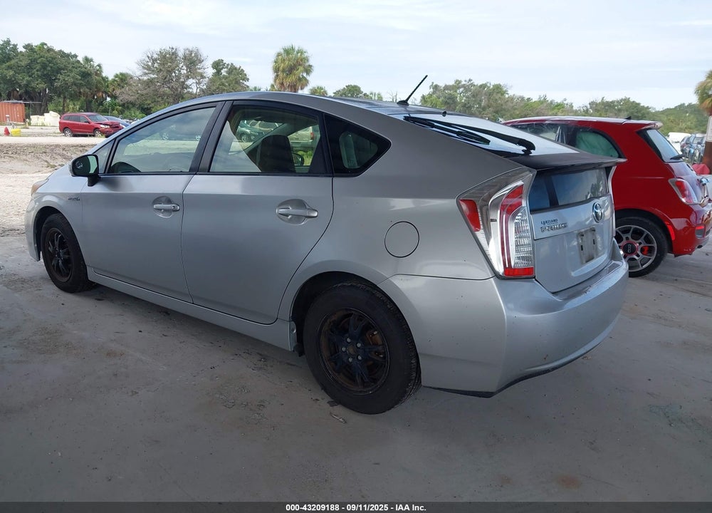 2012 TOYOTA PRIUS VIN: JTDKN3DU7C1570987