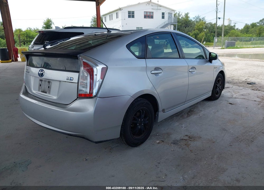 2012 TOYOTA PRIUS VIN: JTDKN3DU7C1570987