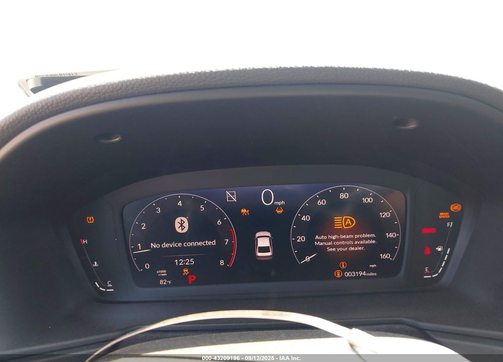 2025 HONDA ACCORD LX VIN: 1HGCY1F22SA058081