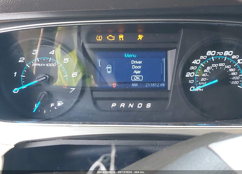 2015 FORD TAURUS VIN: 1FAHP2E85FG206350