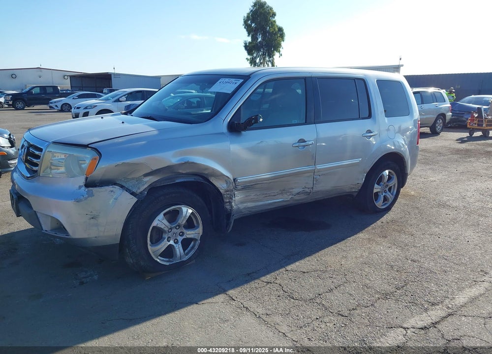 2012 HONDA PILOT EX VIN: 5FNYF3H41CB025053