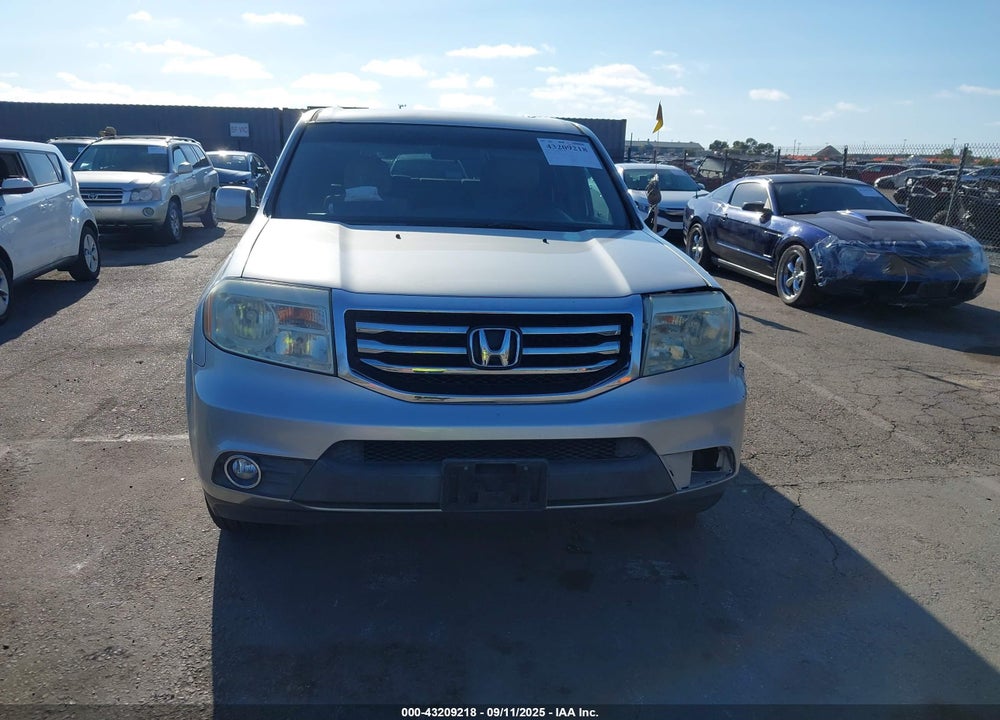 2012 HONDA PILOT EX VIN: 5FNYF3H41CB025053